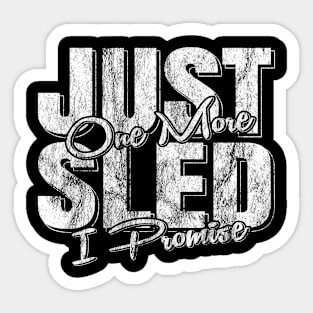 Sled Sticker